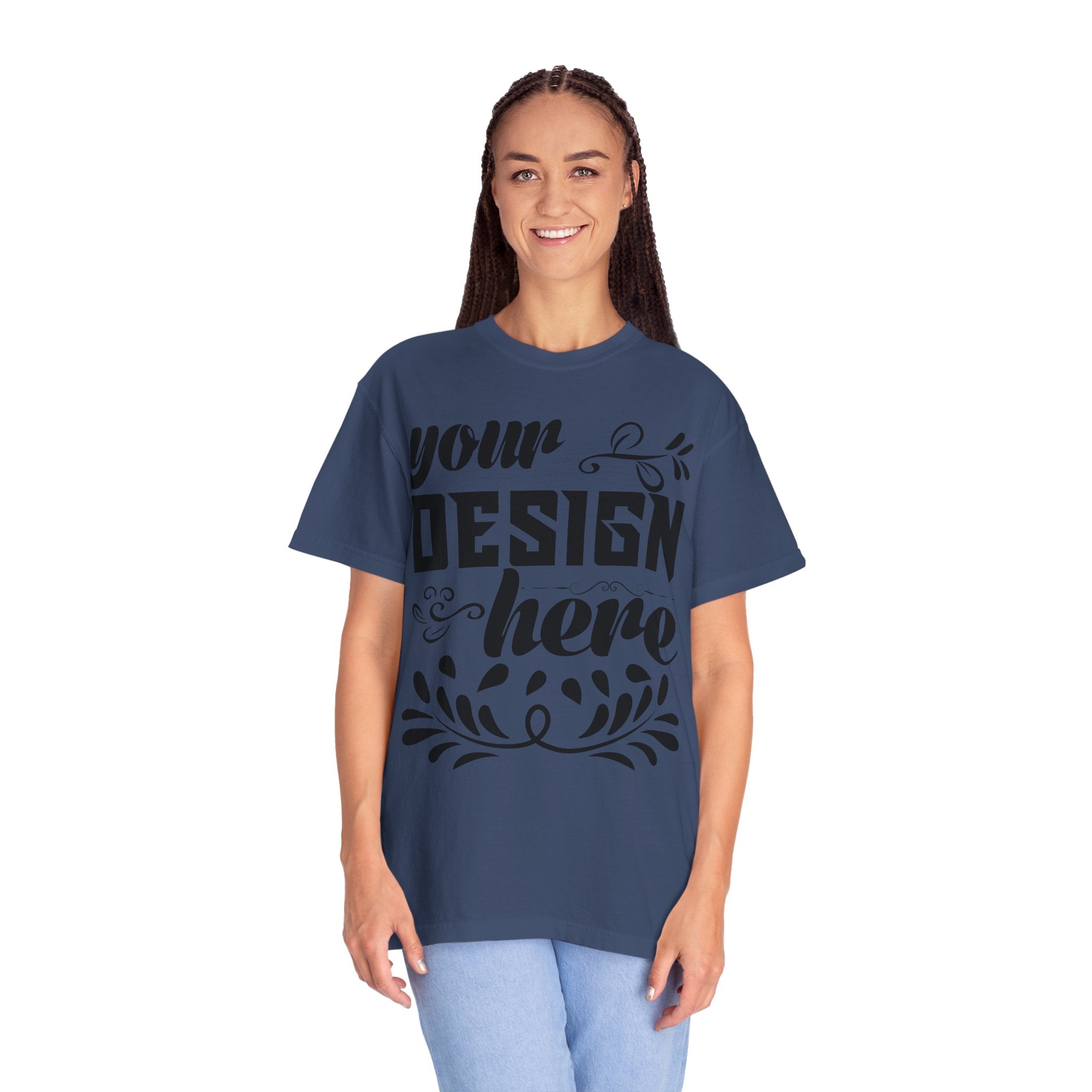 Customizable Comfort Colors 1717 Unisex Garment-Dyed T-Shirt
