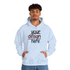 Customizable Gildan 18500 Unisex Heavy Blend Hooded Sweatshirt
