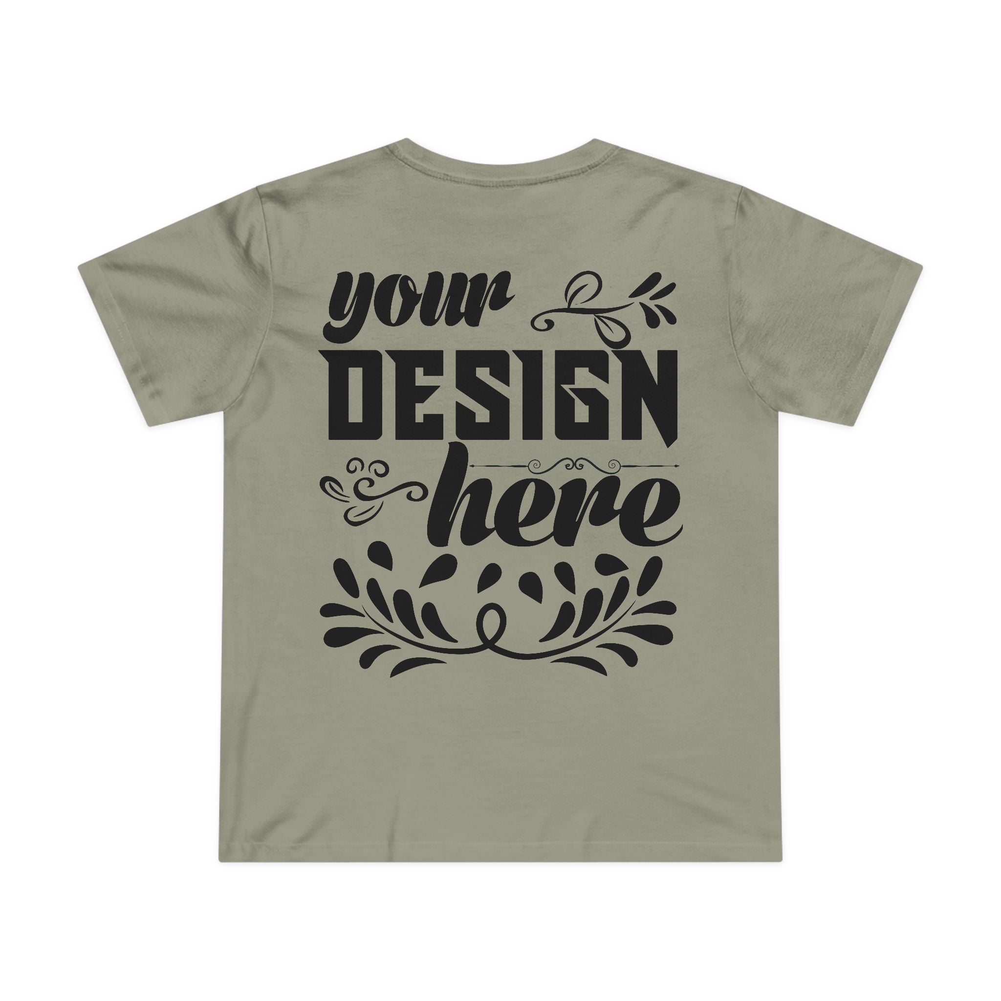 Customizable AS Colour 4001 Womens Maple Cotton T-Shirt