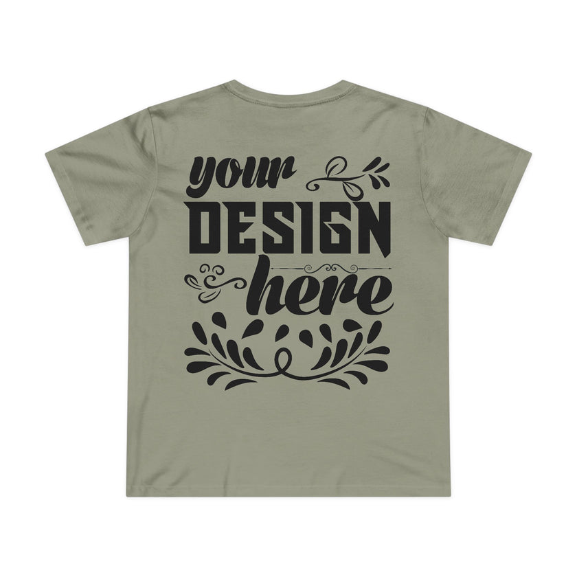 Customizable AS Colour 4001 Womens Maple Cotton T-Shirt