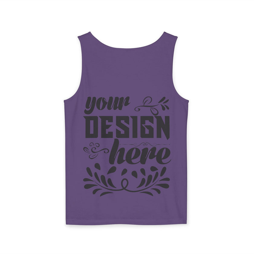 Customizable  Comfort Colors 9360  Unisex Garment Dyed Tank Top