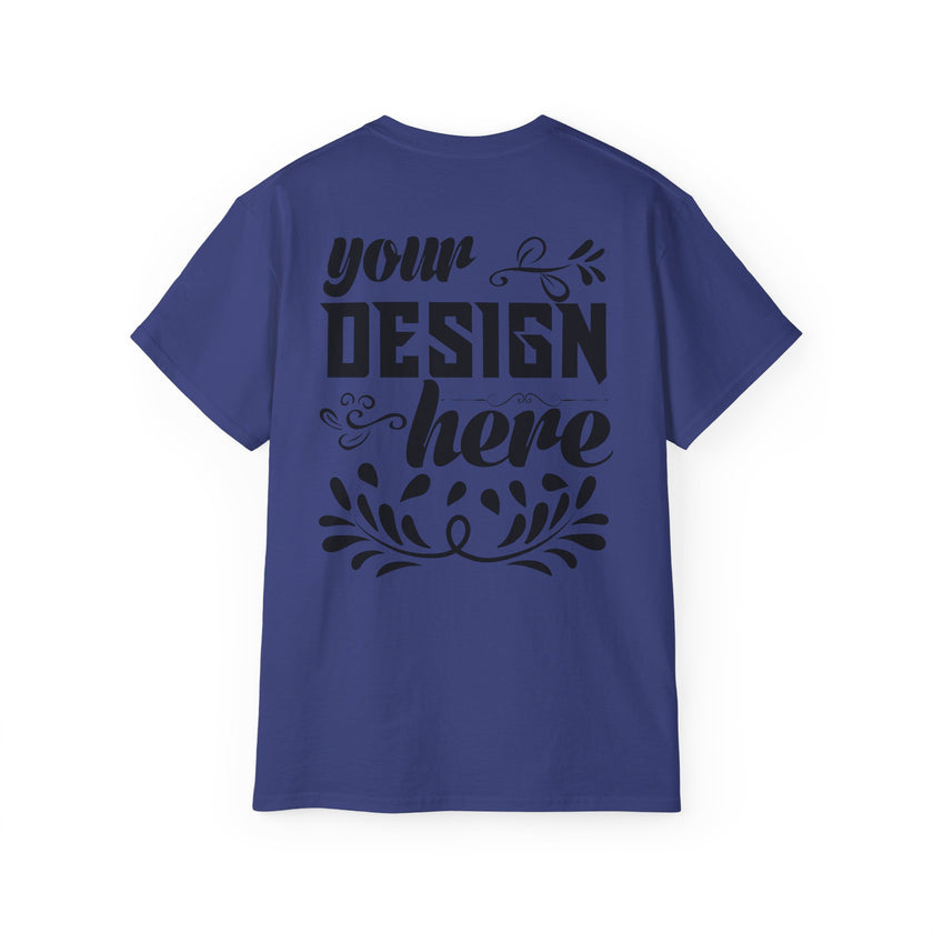 Customizable Gildan 2000 Unisex Ultra Cotton Crew Neck T-Shirt