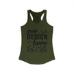 Customizable Next Level 1533 Womens Ideal Racerback Tank
