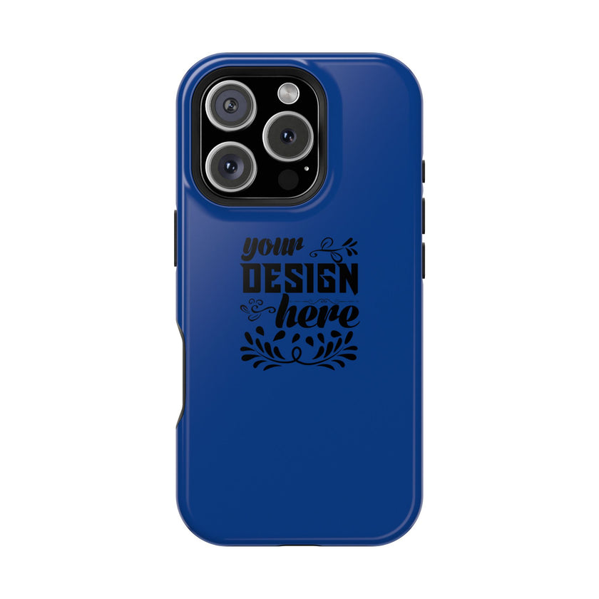 Customizable Magnetic Impact Resistant Phone Case Dual Layer Full Wrap