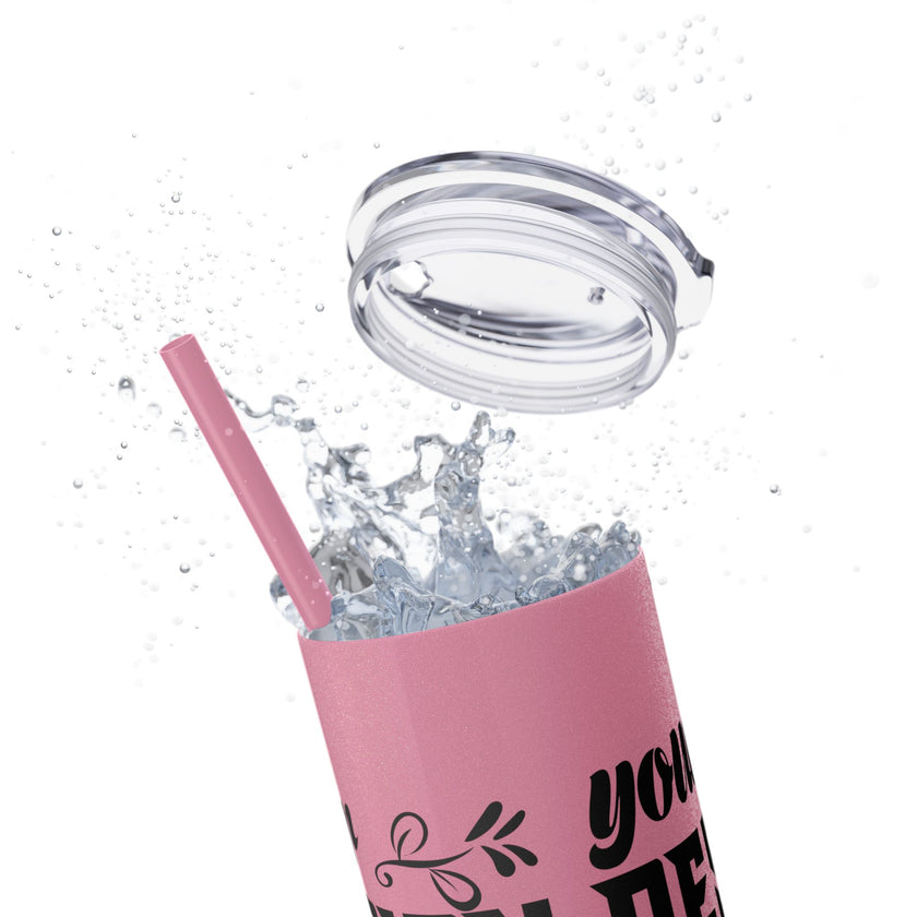 Customizable Maars 20oz Skinny Tumbler with Straw Stainless Steel