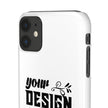 Customizable Snap Phone Case Slim Lightweight Polycarbonate Gloss Or Matte