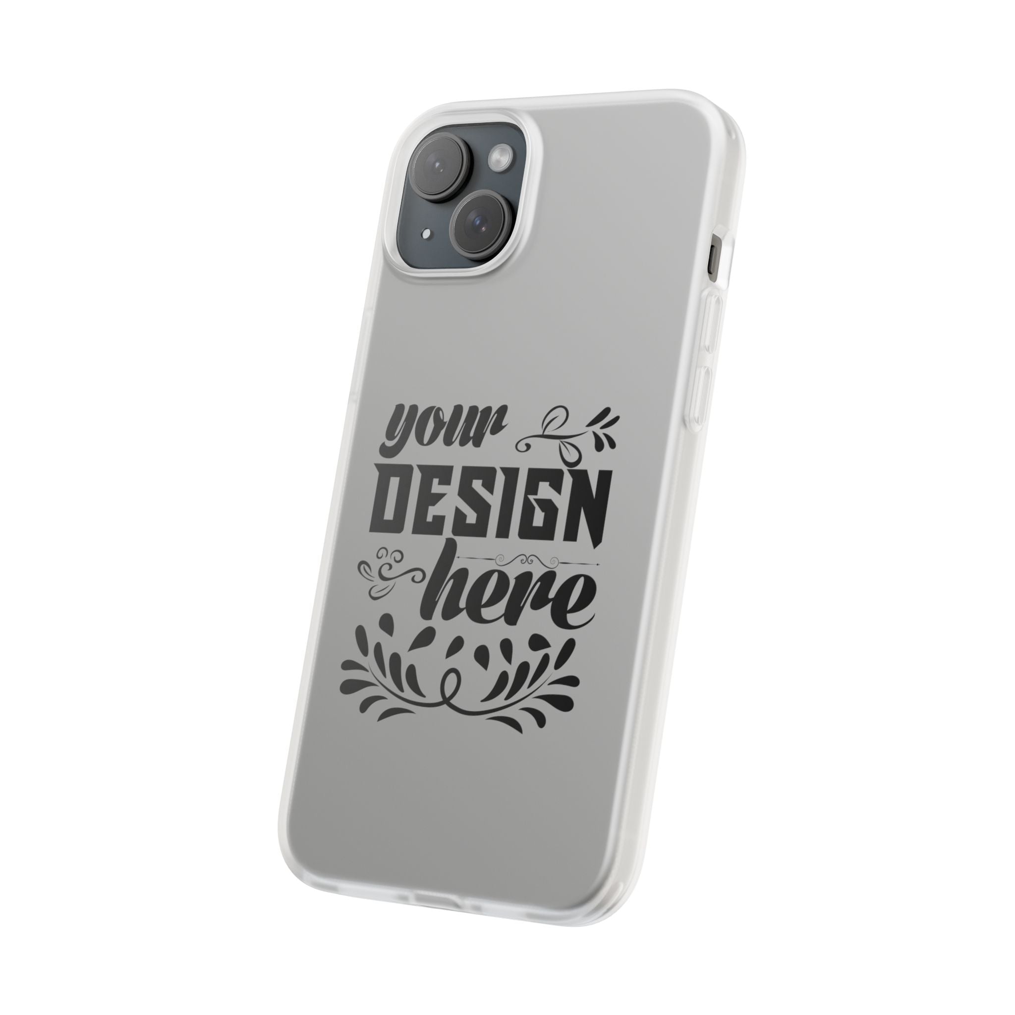 Customizable Flexi TPU Phone Case Slim Matte Protective Cover