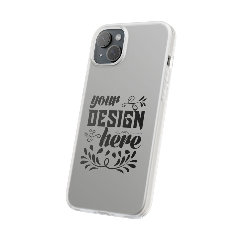 Customizable Flexi TPU Phone Case Slim Matte Protective Cover