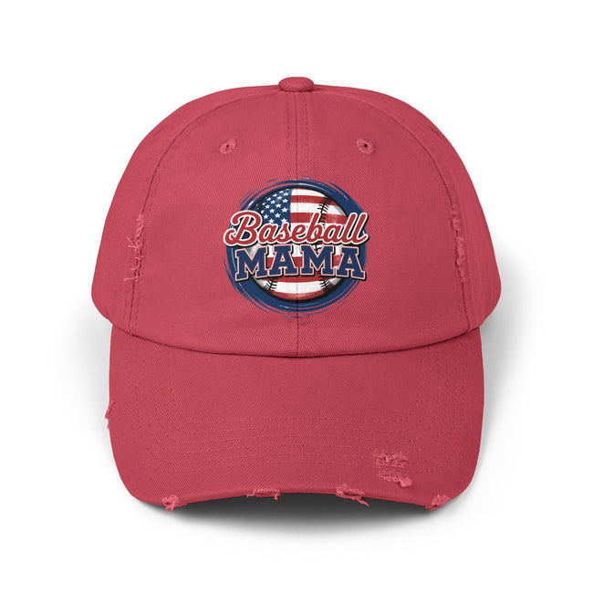 District DT600 Unisex Distressed Cap | Cotton Twill and DTF Print