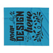 Customizable Arctic Fleece Blanket 315gsm One Sided Print 3 Sizes