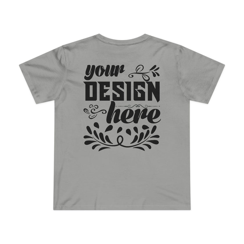 Customizable AS Colour 4001 Womens Maple Cotton T-Shirt