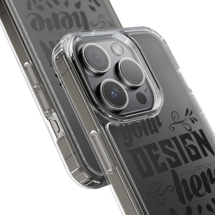 Customizable Clear Phone Case Slim Lightweight Scratch Resistant Protection