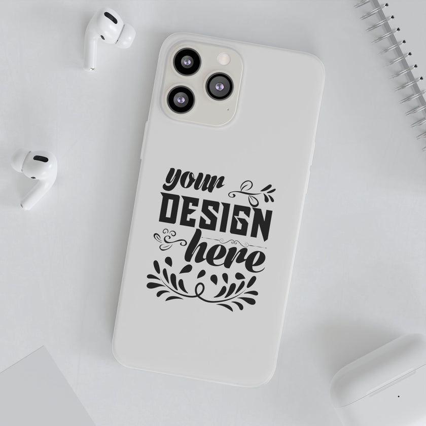 Customizable Flexi TPU Phone Case Slim Matte Protective Cover