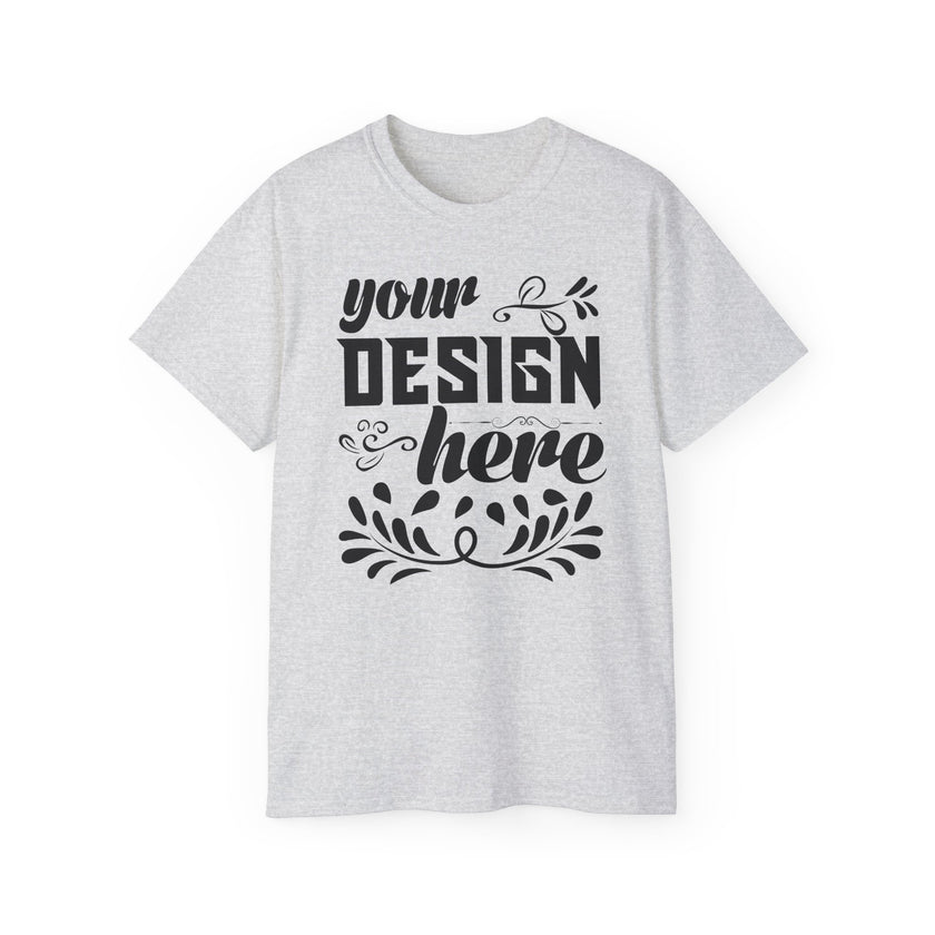 Customizable Gildan 2000 Unisex Ultra Cotton Crew Neck T-Shirt