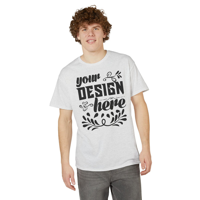 Customizable Gildan 8000 Unisex Moisture Wicking T-Shirt