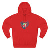 Lane Seven LS14001 Unisex  Fleece Hoodie | Butterfly Love Graphic Print