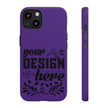 Customizable Tough Dual Layer Phone Case Polycarbonate TPU Liner Protective