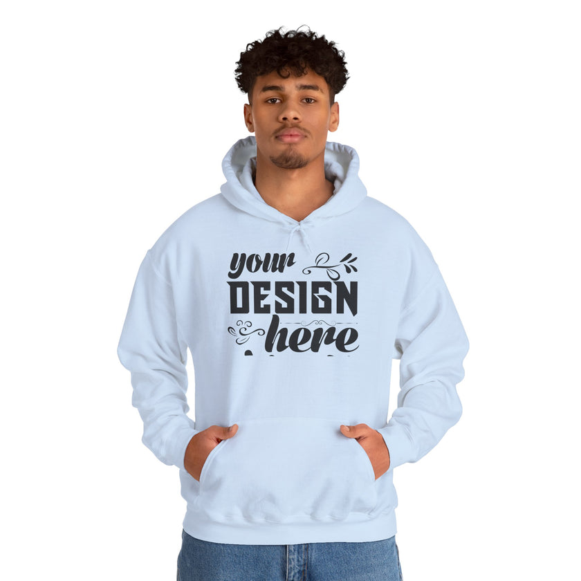 Customizable Gildan 18500 Unisex Heavy Blend Hooded Sweatshirt