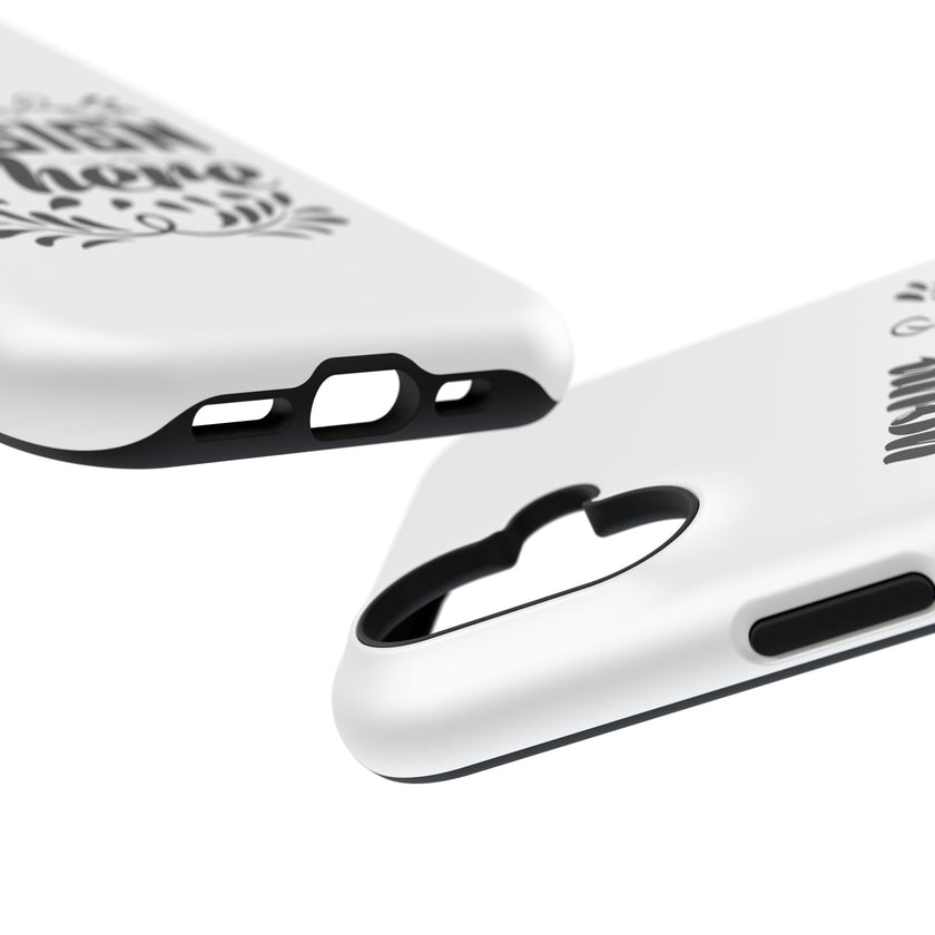 Customizable Impact Resistant Phone Case Dual Layer With Matte Or Glossy