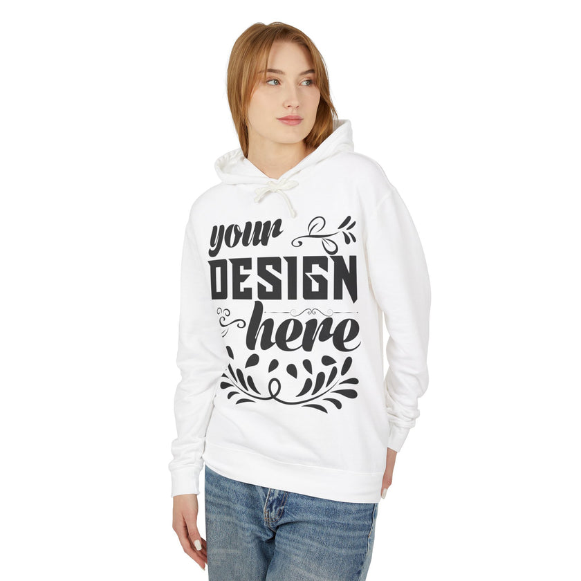 Customizable Comfort Colors 1467 Unisex Lightweight Hooded Sweatshirt