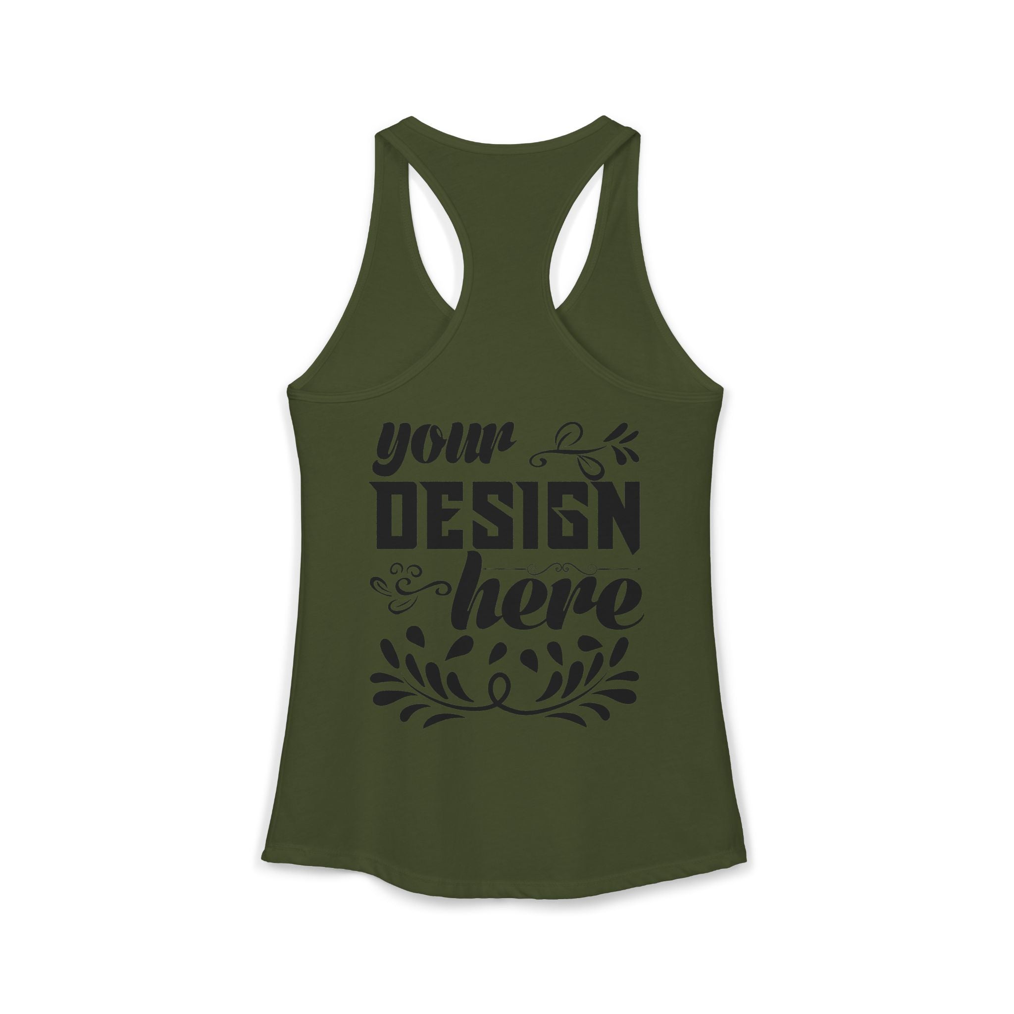 Customizable Next Level 1533 Womens Ideal Racerback Tank