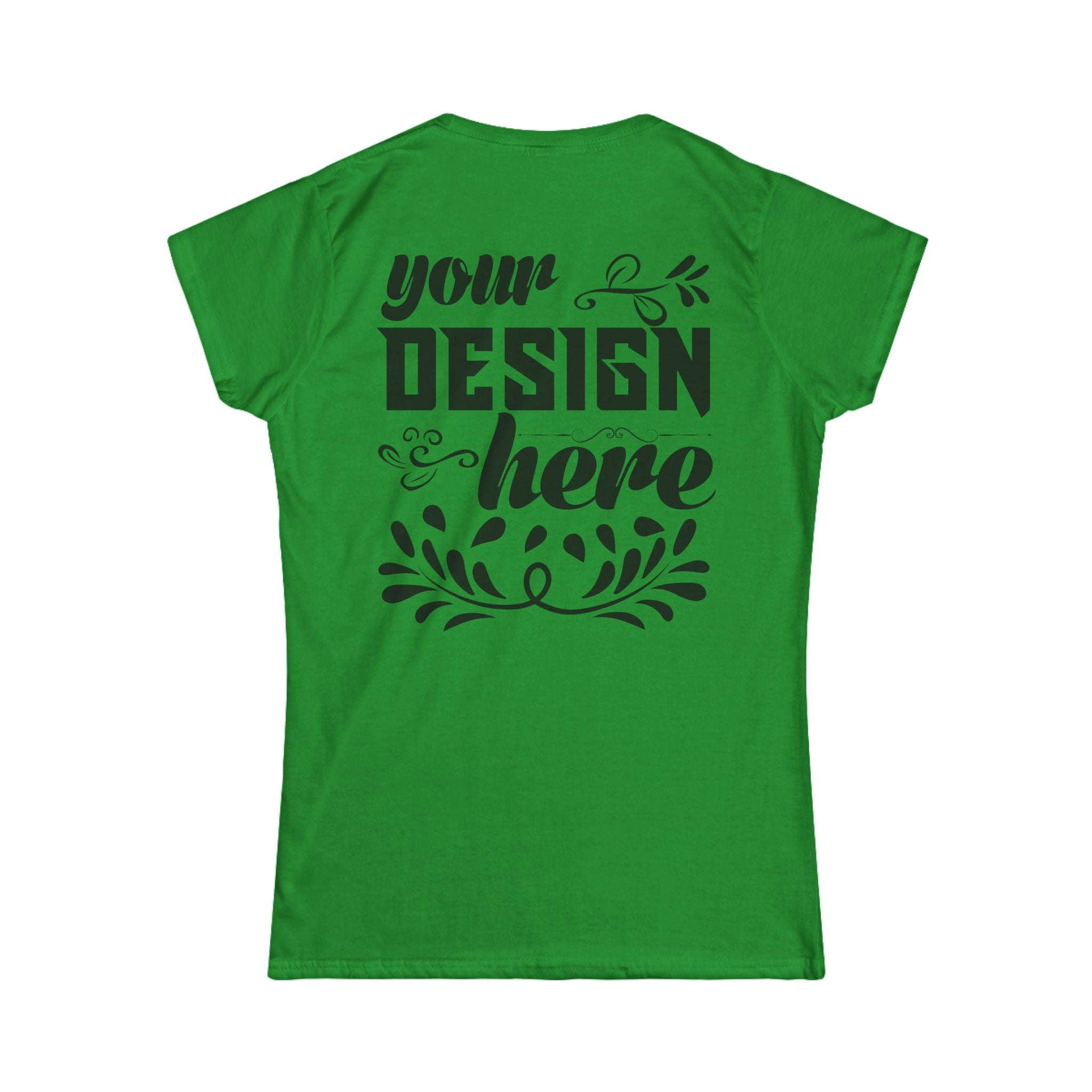 Customizable Gildan 64000L Womens Softstyle Short Sleeve T-Shirt