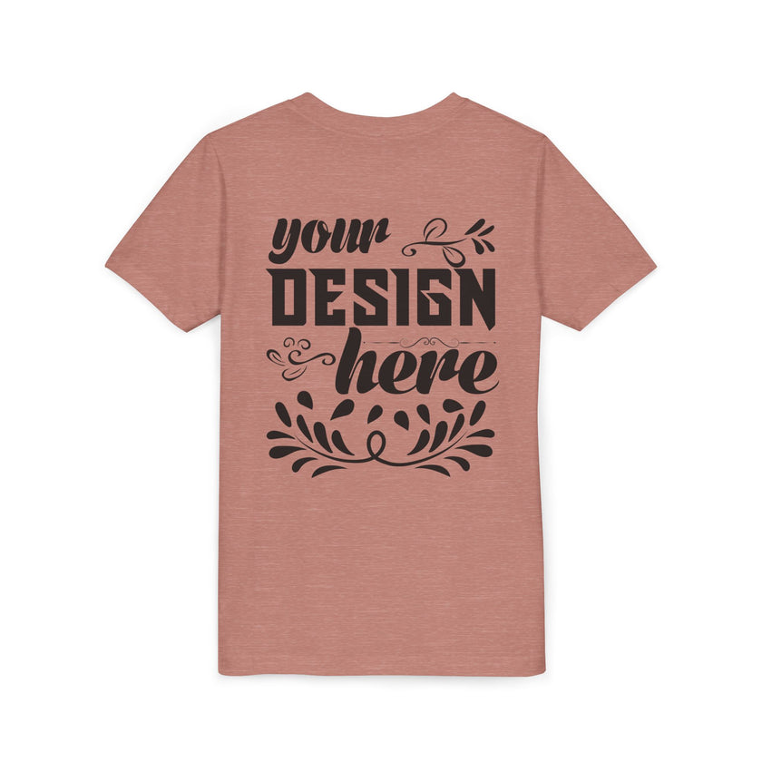 Customizable Bella+Canvas 3001Y Youth Short Sleeve T-Shirt Premium Fit