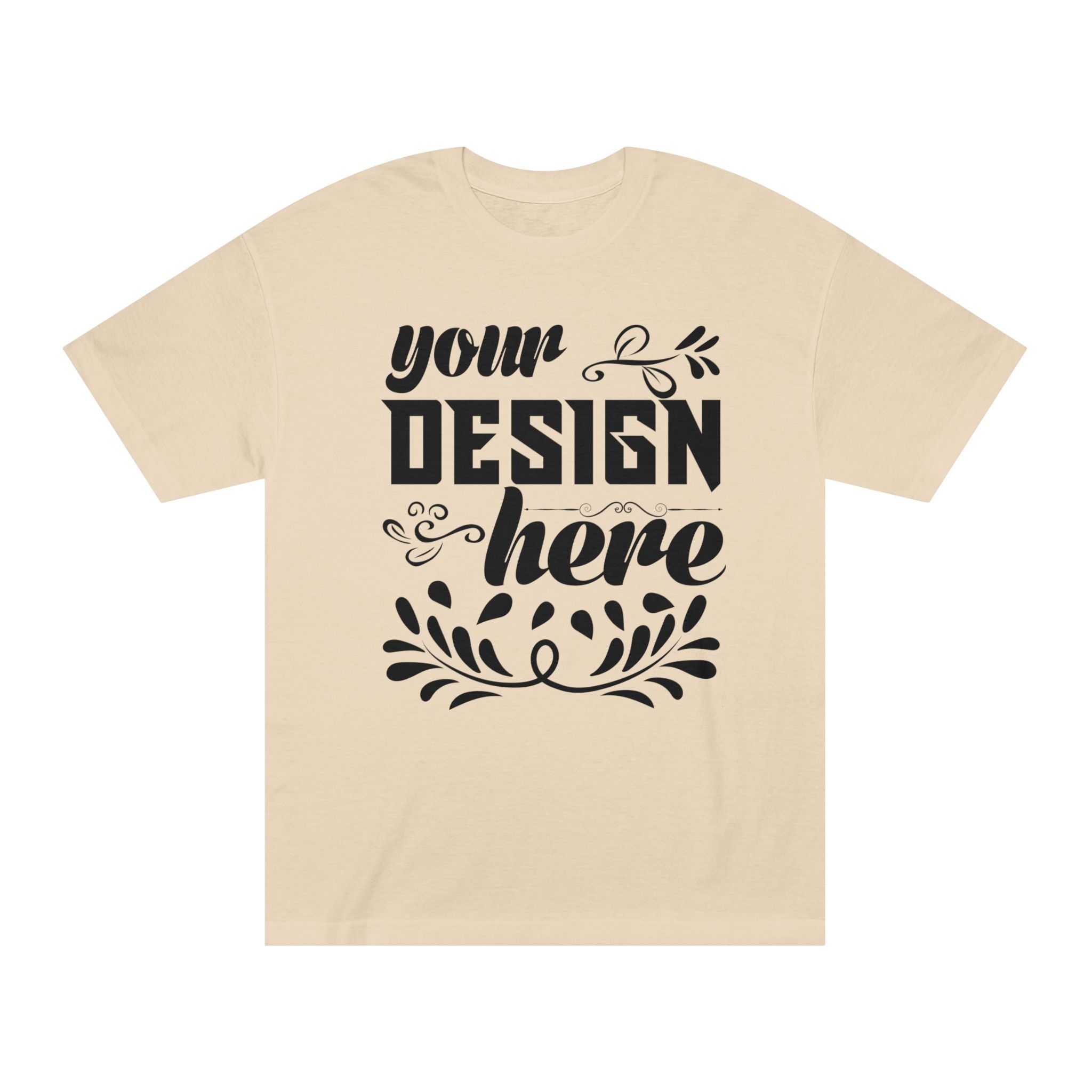 Customizable American Apparel 1301 Unisex Classic Cotton T-Shirt