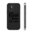 Customizable Clear Impact Resistant Phone Case With TPU Sides Wireless Ready