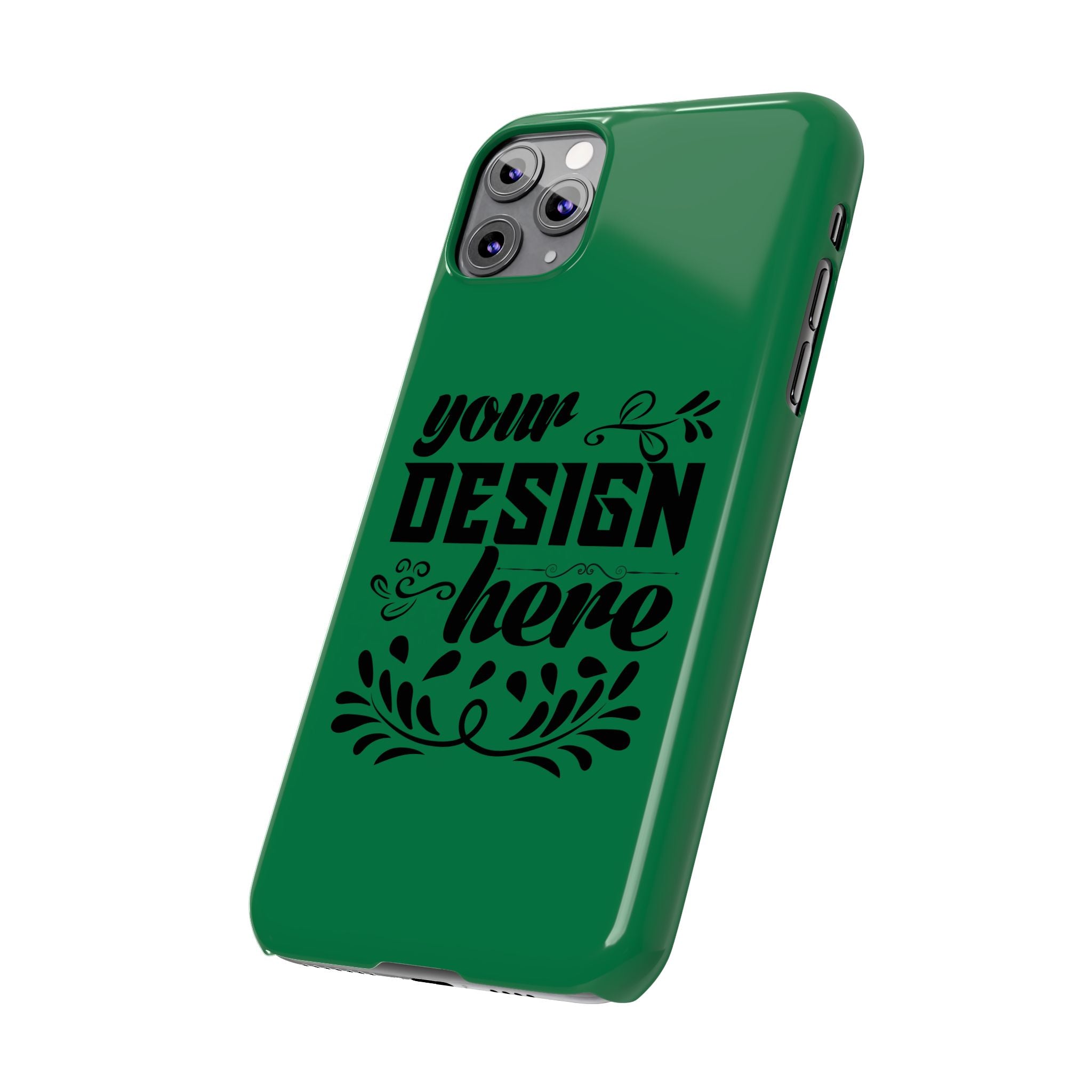 Customizable Slim Phone Case Super Slim Glossy Lexan Polycarbonate Plastic