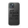 Customizable Clear Phone Case Slim Lightweight Scratch Resistant Protection