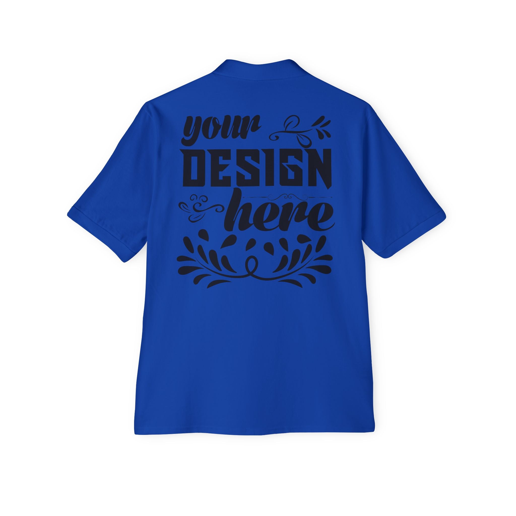 Customizable Jerzees 443M Mens Pique Polo T-Shirt Classic Fit