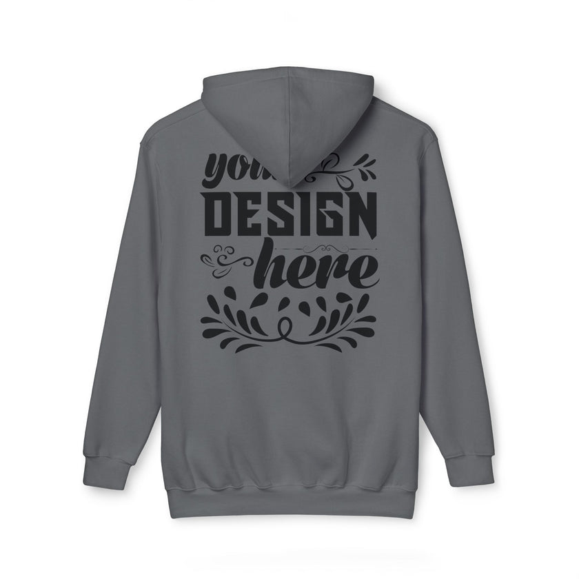 Customizable Bayside 960 Unisex Heavyweight Hooded Sweatshirt Made in US