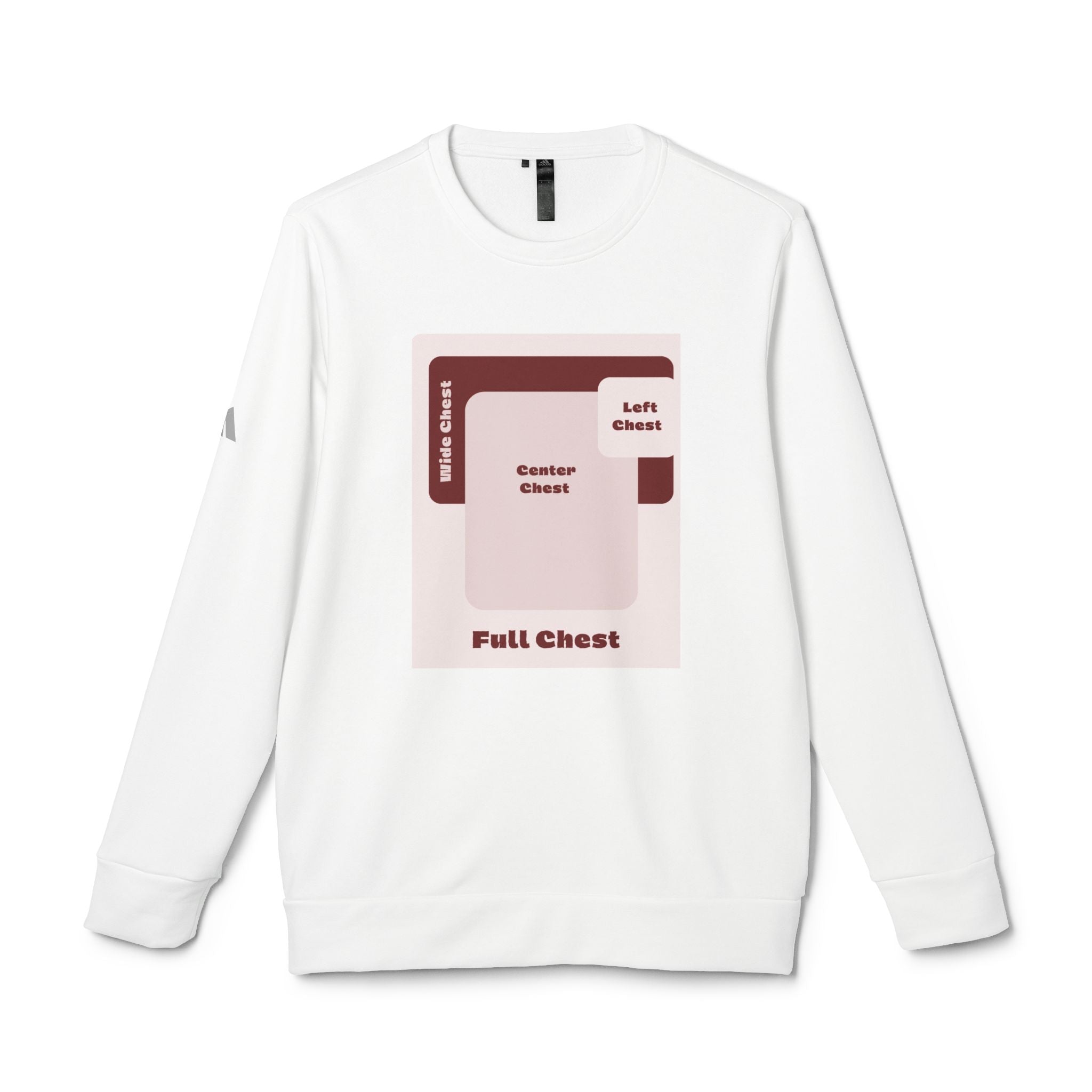 Customizable Adidas A434 Unisex Fleece Crewneck Sweatshirt