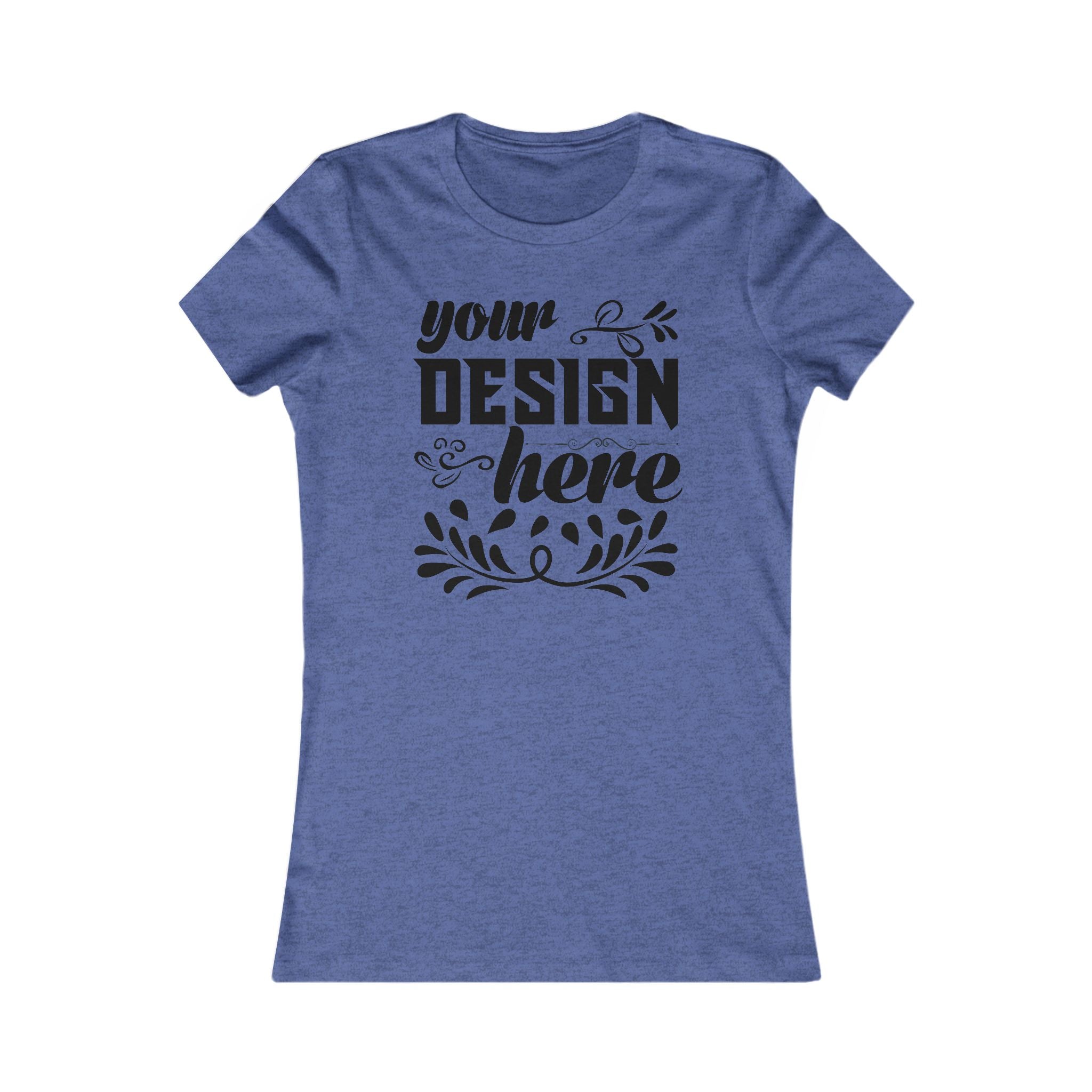 Customizable Bella+Canvas 6004 Womens Favorite Tee Slim Fit