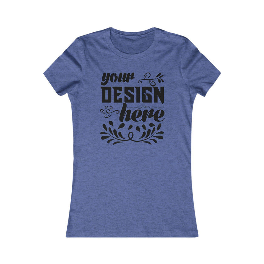 Customizable Bella+Canvas 6004 Womens Favorite Tee Slim Fit