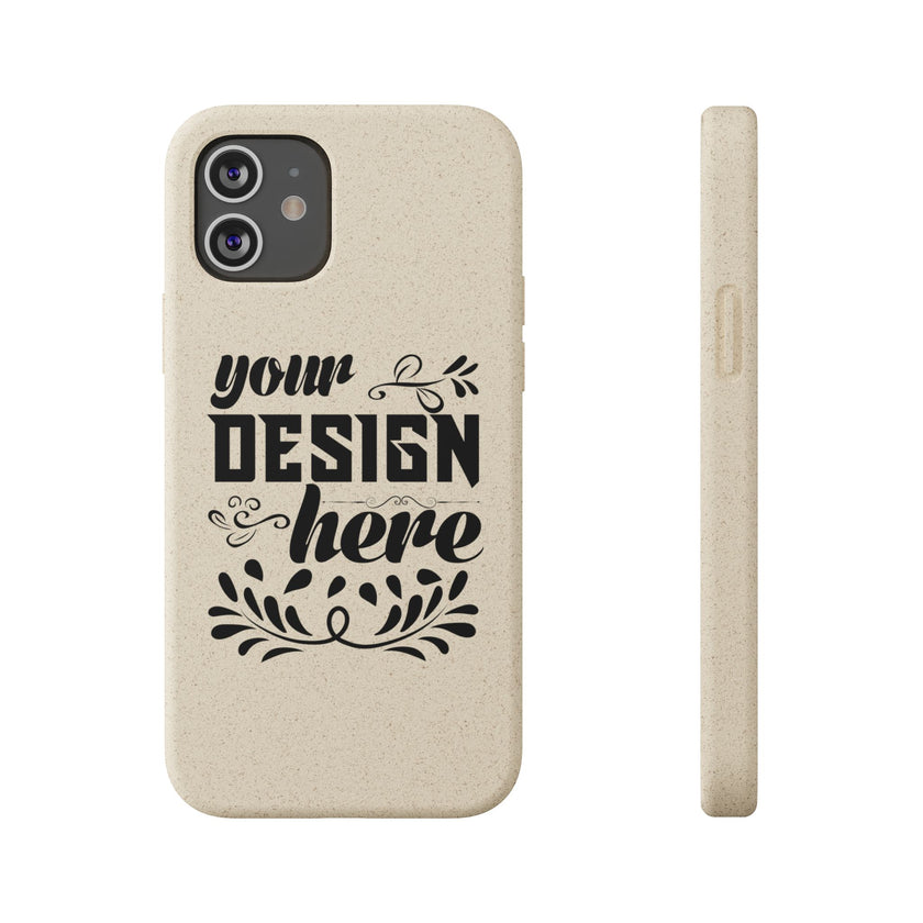 Customizable Biodegradable Phone Case Matte Finish Wireless Charging