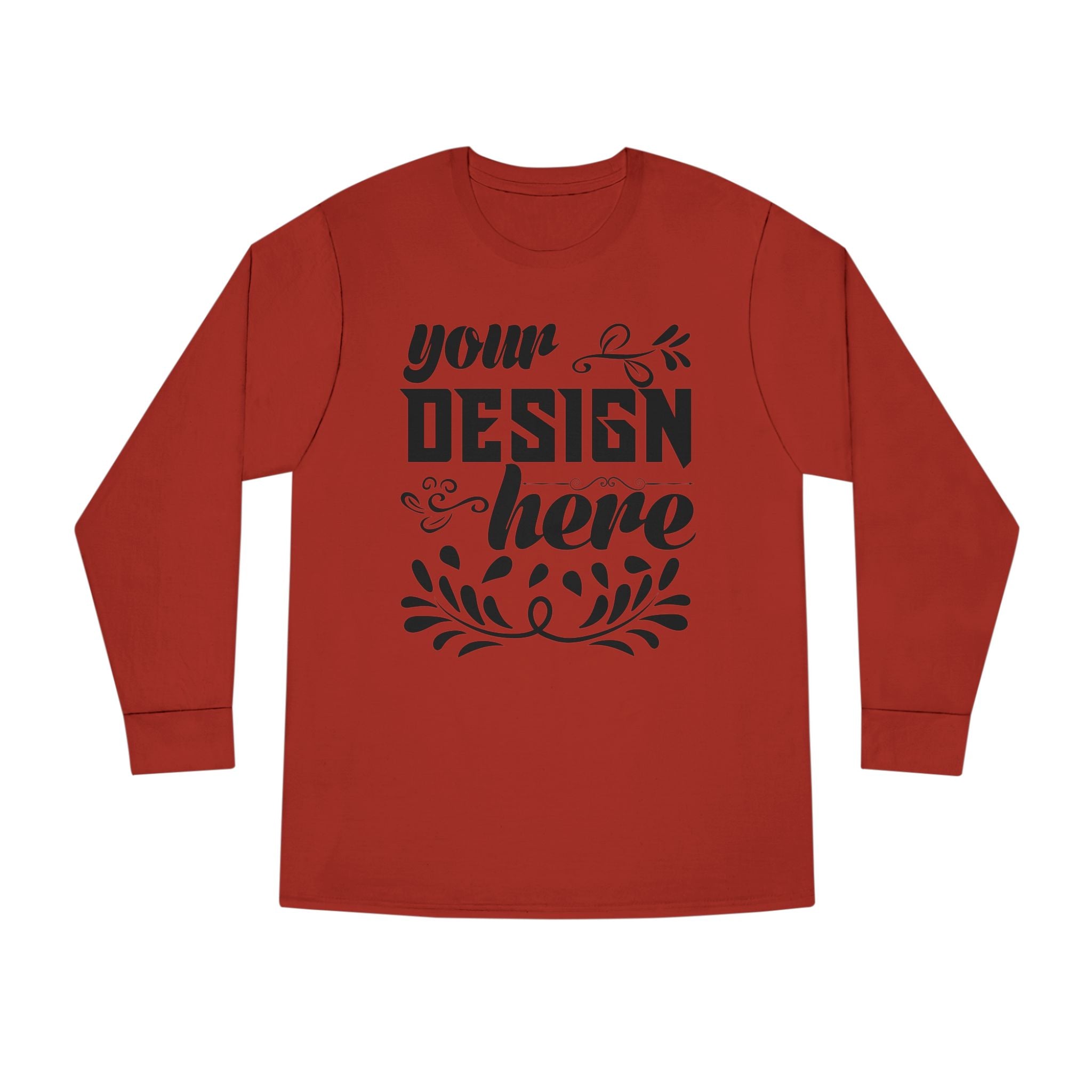 Customizable Lane Seven LS15009 Unisex Long Sleeve Crewneck Tee