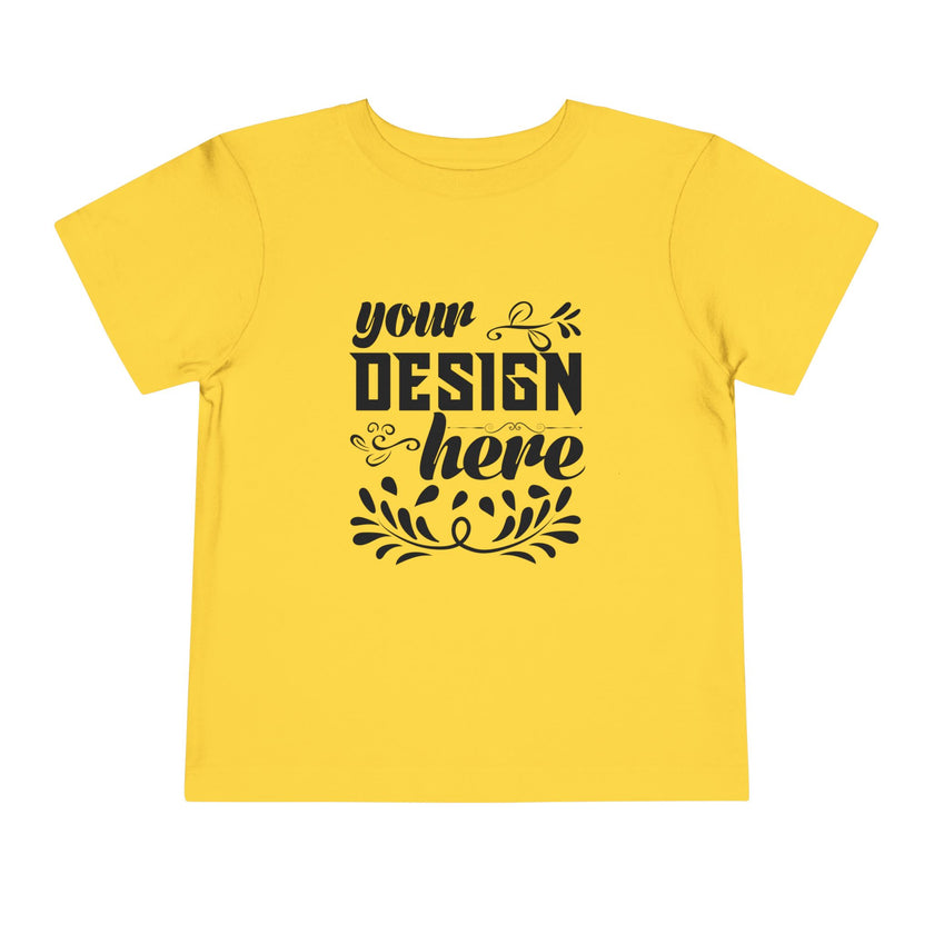 Customizable Bella+Canvas 3001T Toddler Short Sleeve T-Shirt Jersey