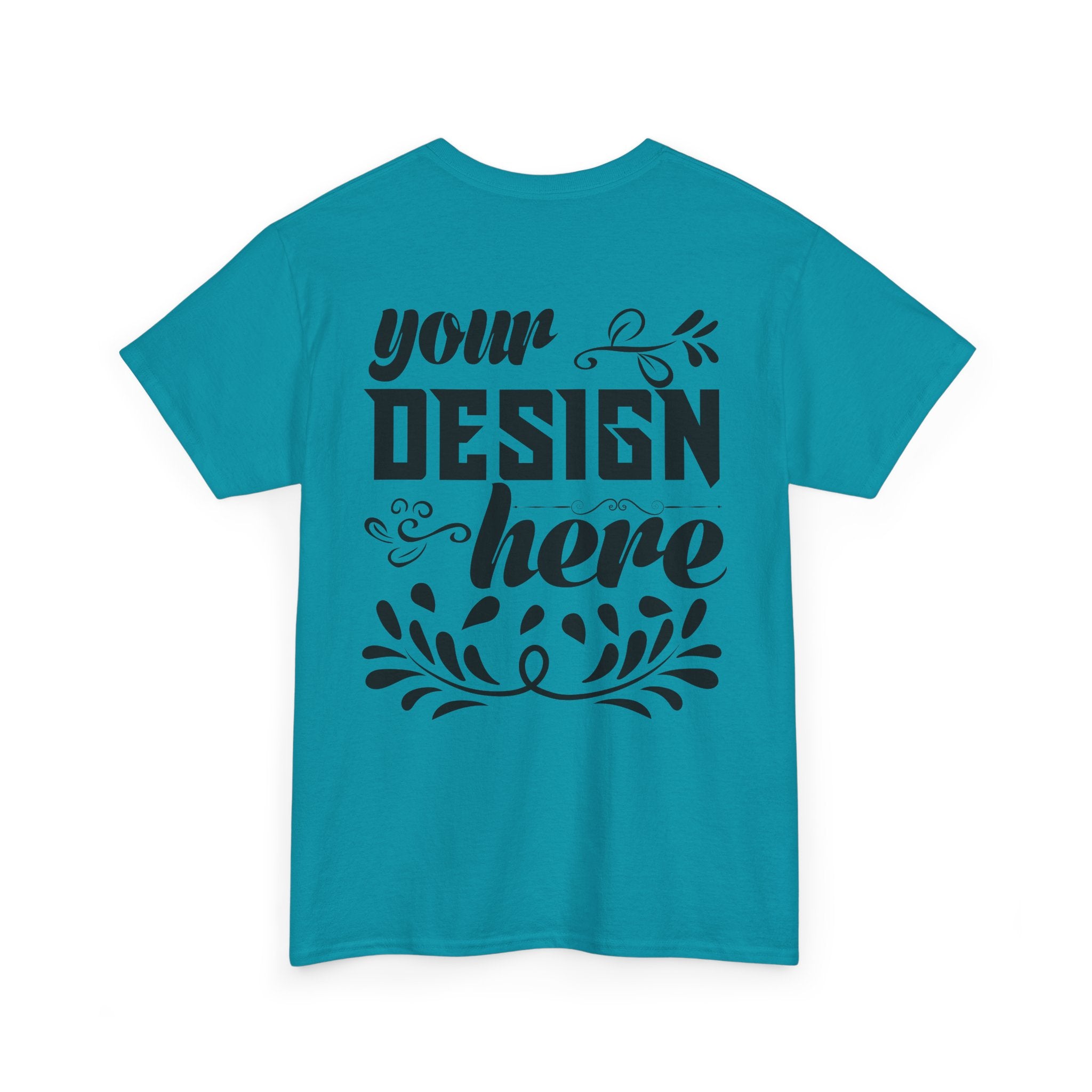 Customizable Gildan 5000 Unisex Heavy Cotton T-Shirt Classic Fit