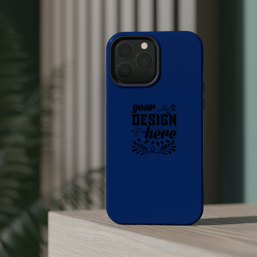 Customizable Magnetic Impact Resistant Phone Case Dual Layer Full Wrap