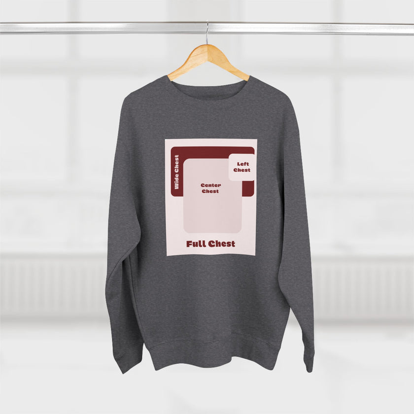 Customizable Lane Seven LS14004  Unisex Crewneck Sweatshirt DTG Design