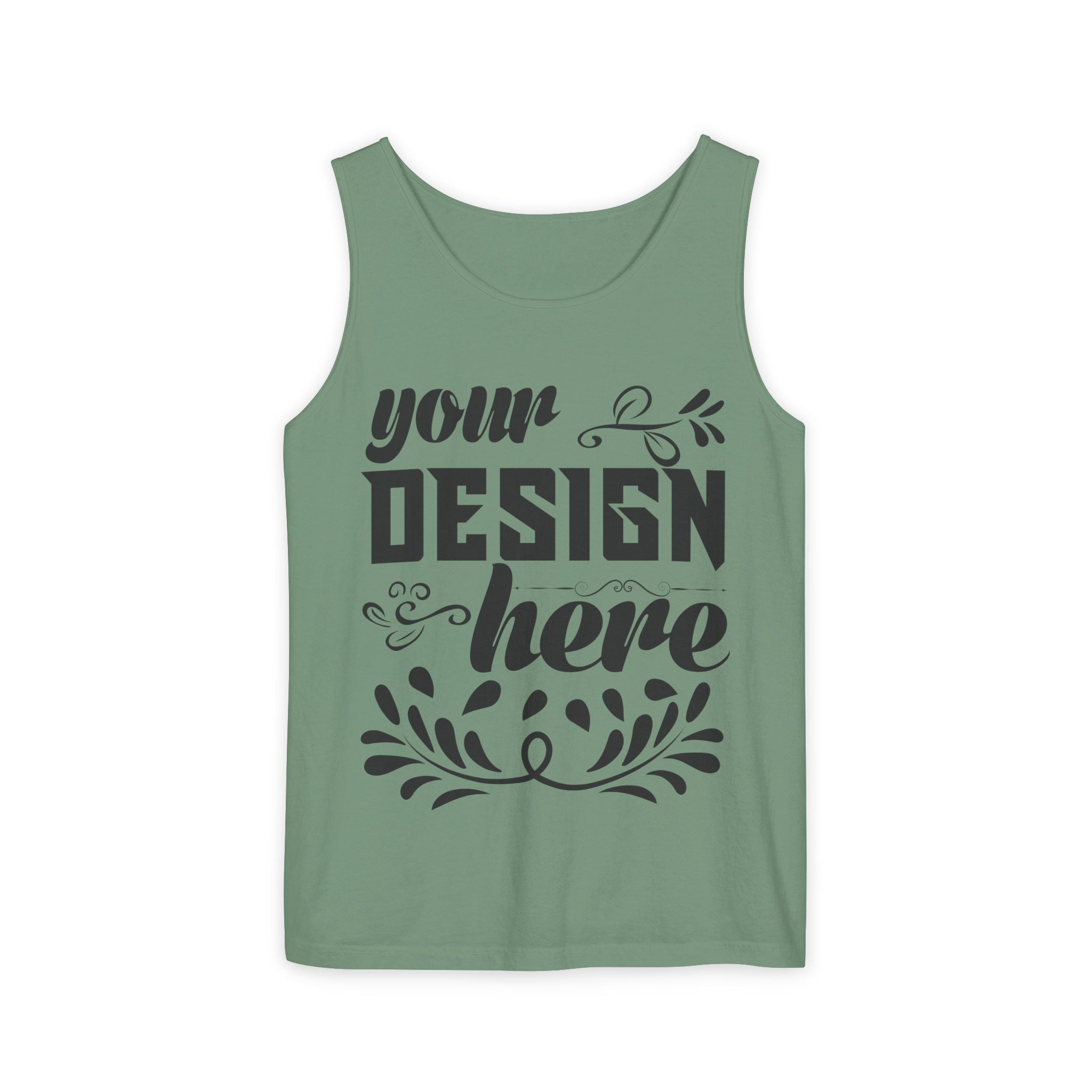 Customizable  Comfort Colors 9360  Unisex Garment Dyed Tank Top