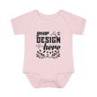 Customizable Infant Baby Rib Bodysuit Rabbit Skins 4400 Unisex