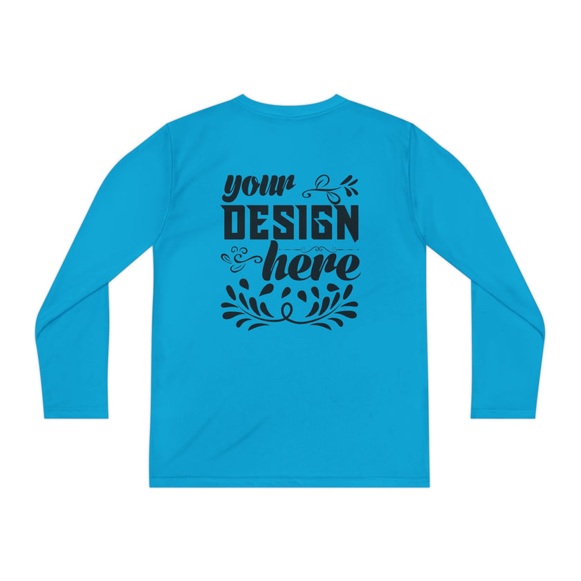 Customizable Sport Tek YST350LS Youth Long Sleeve Competitor Tee