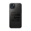 Customizable Clear Impact Resistant Phone Case With TPU Sides Wireless Ready