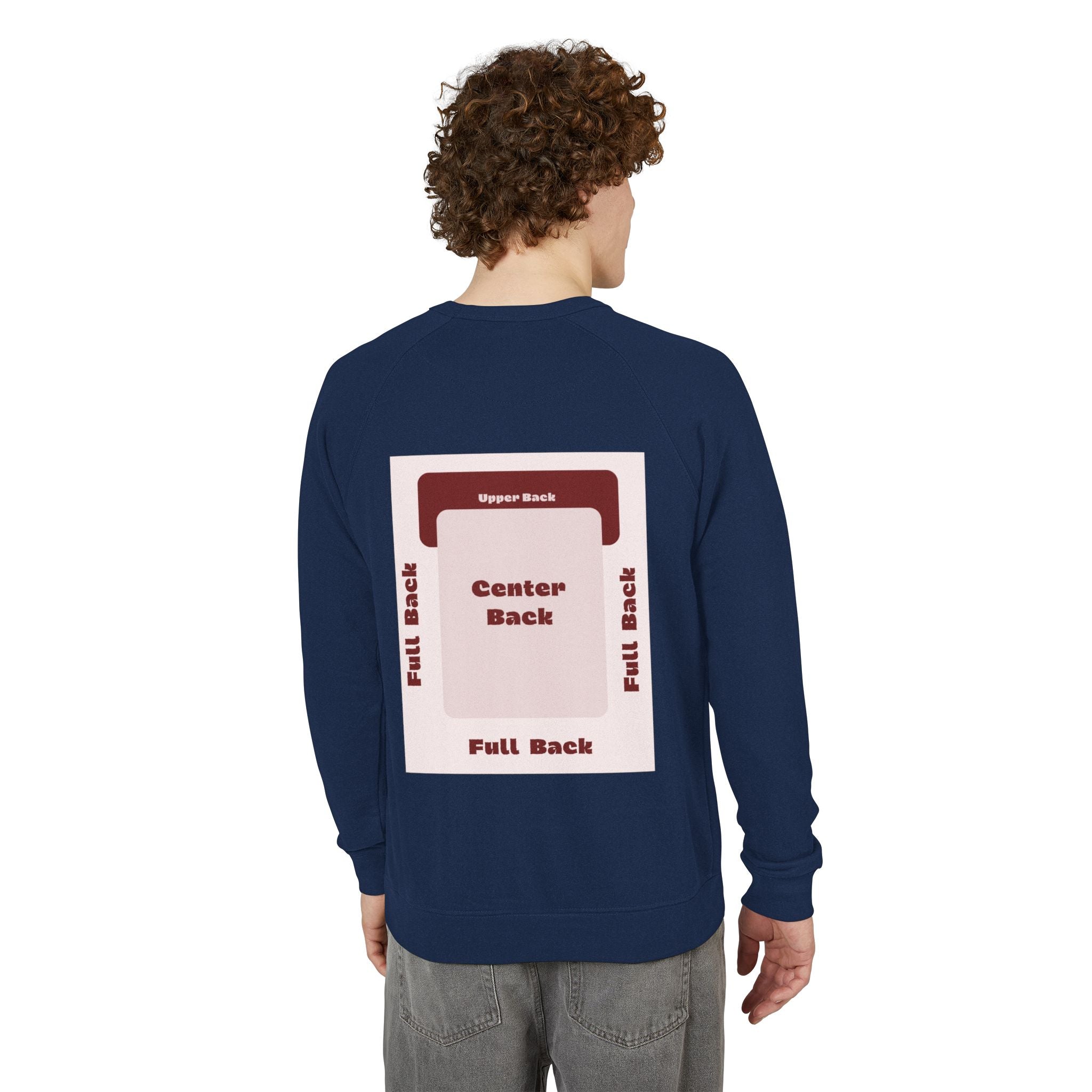 Customizable Lane Seven LS13004 Unisex French Terry Raglan Crewneck