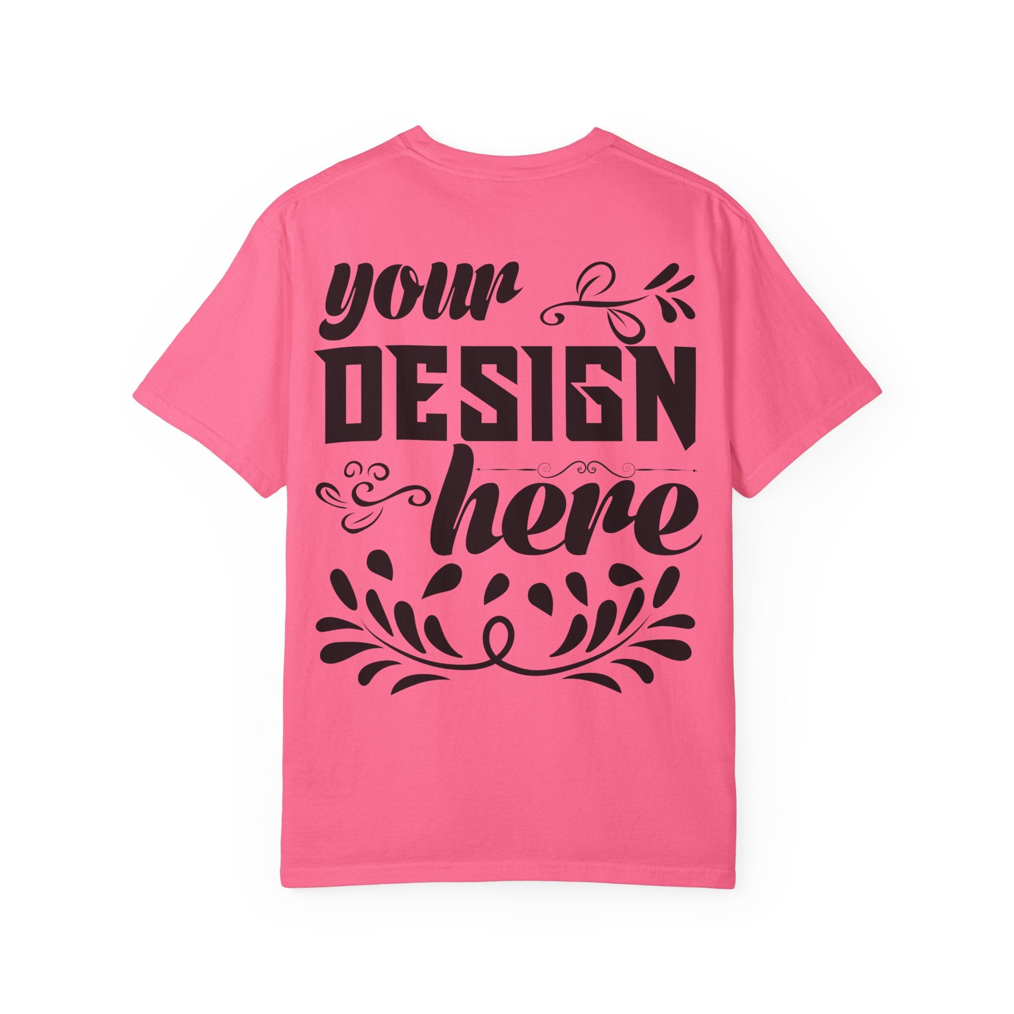 Customizable Comfort Colors 1717 Unisex Garment-Dyed T-Shirt