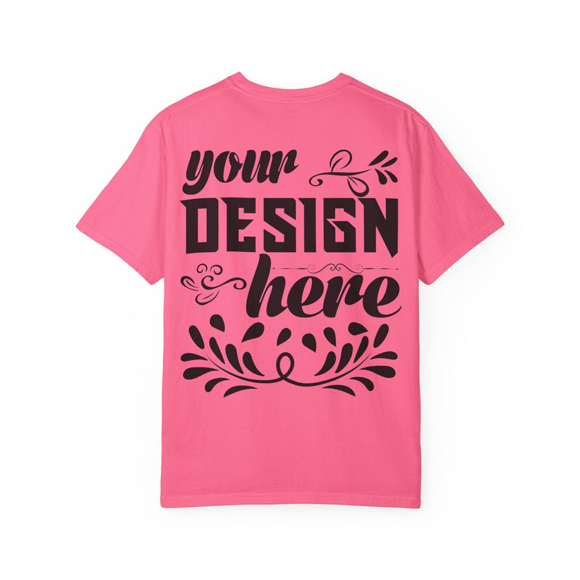 Customizable Comfort Colors 1717 Unisex Garment-Dyed T-Shirt