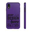 Customizable Tough Dual Layer Phone Case Polycarbonate TPU Liner Protective